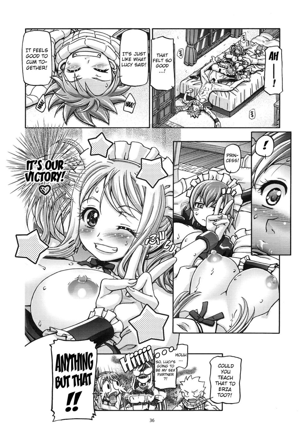Hentai Manga Comic-Lucy and Virgo's Stellar Performance-Read-35